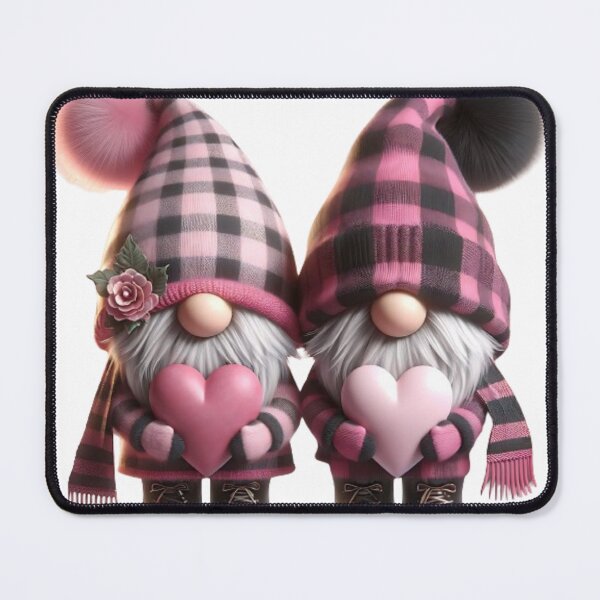 Item preview, Two gnomes with hearts designed and sold by NataAtelierArt.