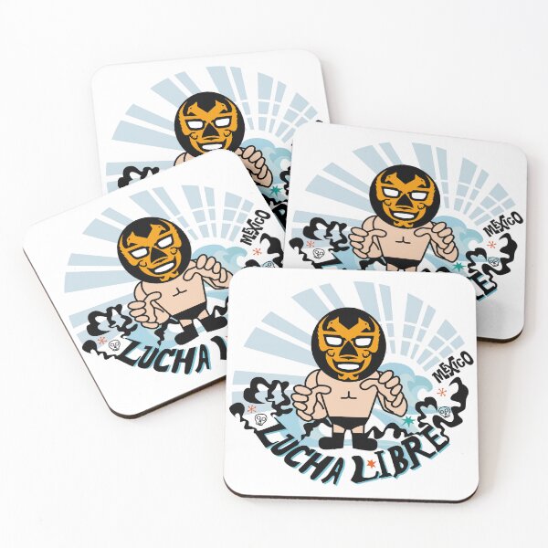 Aperçu de l'œuvre LUCHA LIBRE MEXIQUE DOS créée et vendue par rk58rk58.