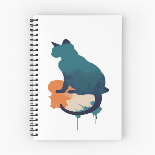 Item preview, cat watercolor embedded art designed and sold by HawiseRosso.