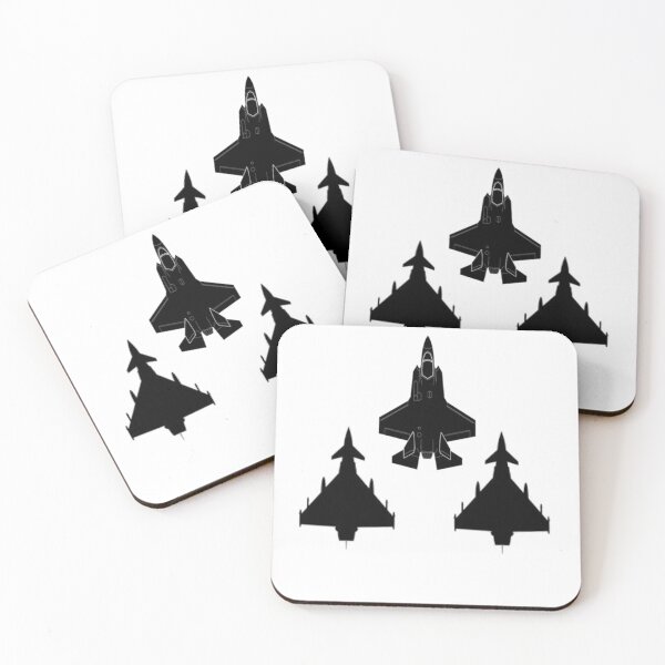 Item preview, Typhoon GR4 F35 Lightning formation designed and sold by Anthony Hiorns.
