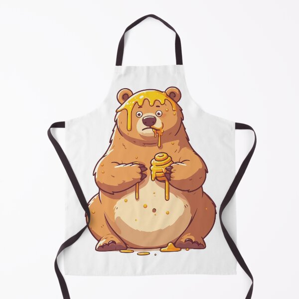 Item preview, Golden Glow: Bear's Honey-Kissed Charm designed and sold by Colorful Dreams.