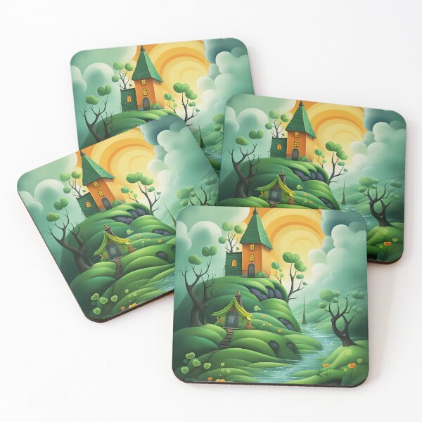 Item preview, Sun-kissed Haven in Whimsical World designed and sold by NBazilenco.