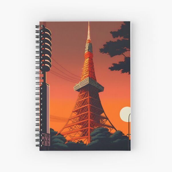Tokyo Tower Cahier à spirale