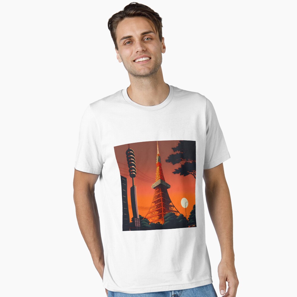Aperçu de l'œuvre T-shirt essentiel créée et vendue par after5.