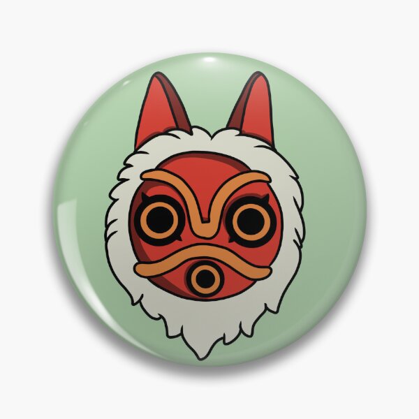 Item preview, mononoke mask designed and sold by StarduztArt.