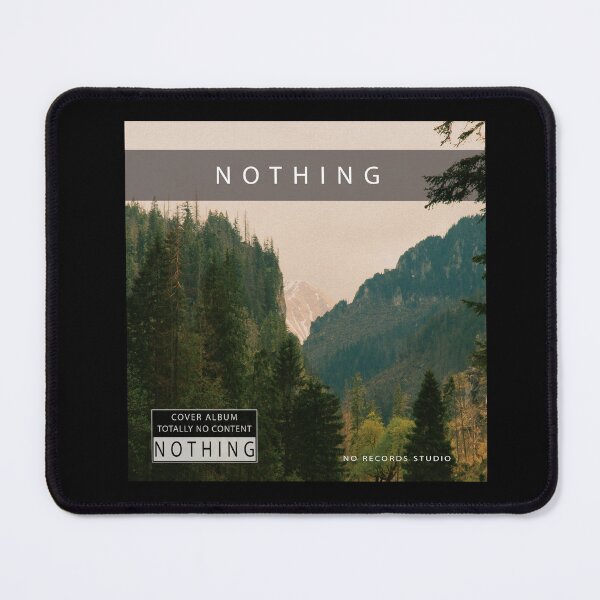 Item preview, Fake album cover of NOTHING designed and sold by nvrprooo.