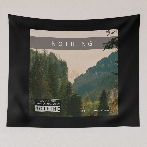 Item preview, Fake album cover of NOTHING designed and sold by nvrprooo.
