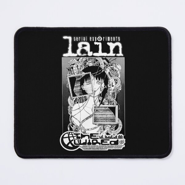 Item preview, Black an White Serial Experiments Lain designed and sold by Cesar Caligula.