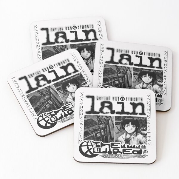 Item preview, Black and White Serial Experiments Lain designed and sold by Cesar Caligula.