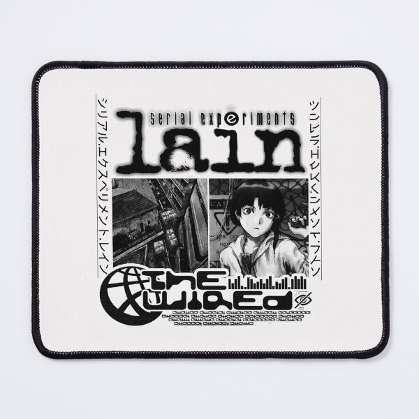 Item preview, Black and White Serial Experiments Lain designed and sold by Cesar Caligula.