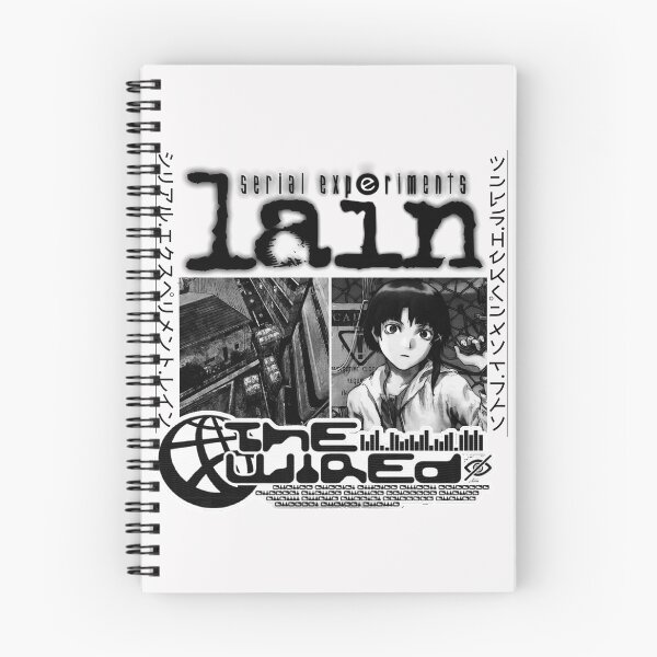 Item preview, Black and White Serial Experiments Lain designed and sold by Cesar Caligula.