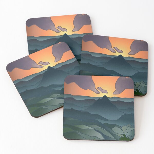 Item preview, Blue Ridge Pattern designed and sold by ElvisSantanaArt.