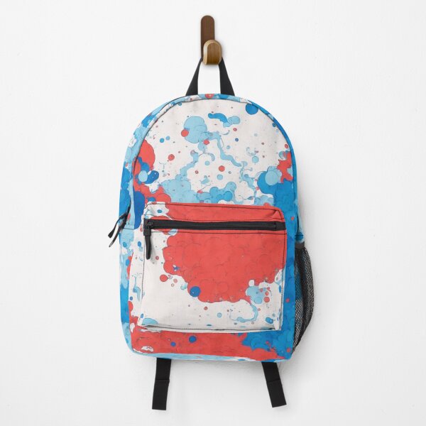 Item preview, Blue & Red Watercolor Pastel Smash designed and sold by TondoMeander.