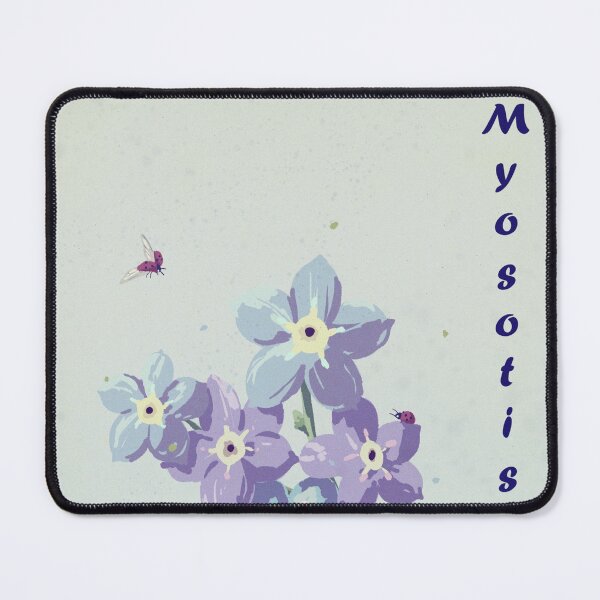 Item preview, Myosotis flowers designed and sold by OrangesAndFun.