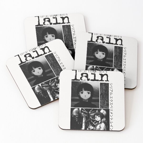 Item preview, Copy of Copy of Black an White Serial Experiments Lain designed and sold by Cesar Caligula.