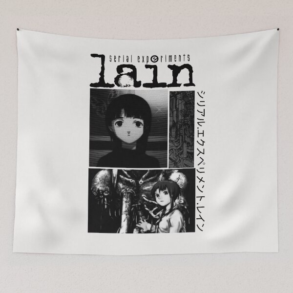 Item preview, Copy of Copy of Black an White Serial Experiments Lain designed and sold by Cesar Caligula.