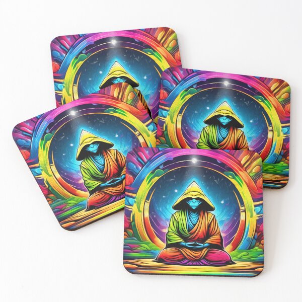 Aperçu de l'œuvre Moine multidimensionnel créée et vendue par wizardsklothing.