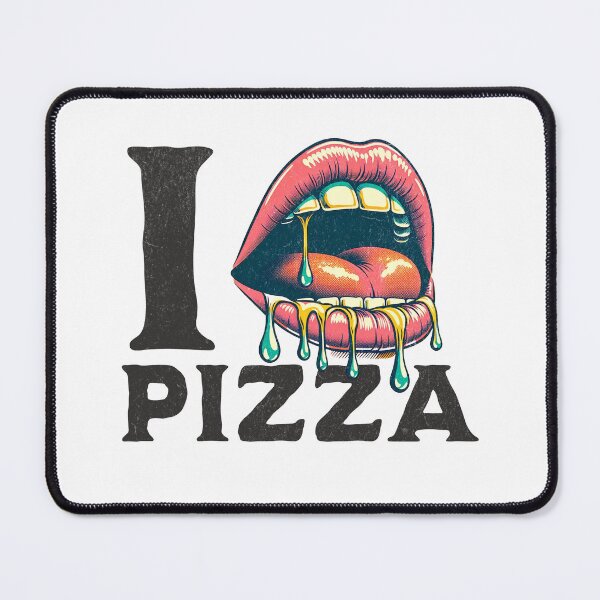 Item preview, I LOVE PIZZA designed and sold by Retro-Rebellion.