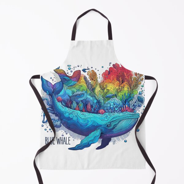 Item preview, Dark Shadows Blue Whale designed and sold by bihtti.