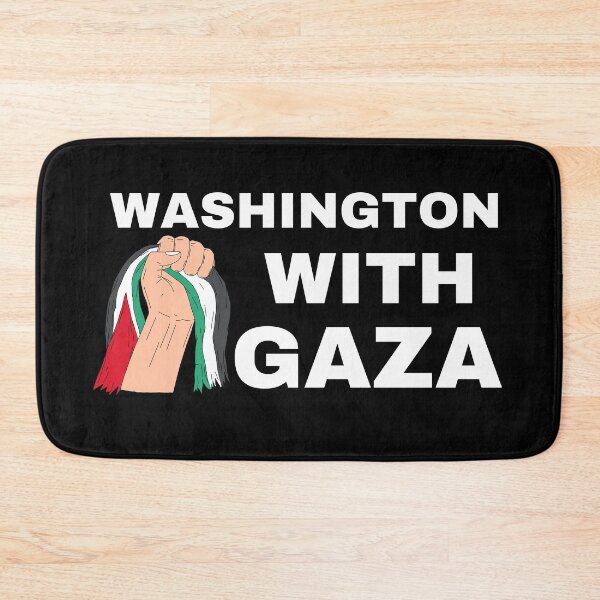 Item preview, Washington With Gaza Freedom designed and sold by ANNINOART ⭐⭐⭐⭐⭐.