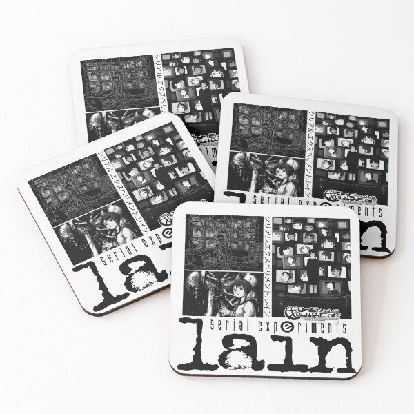 Item preview, Black and White Serial Experiments Lain designed and sold by Cesar Caligula.