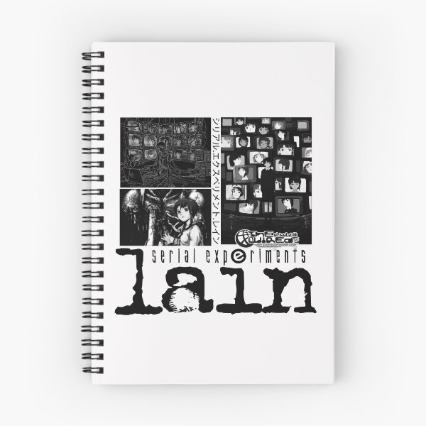 Item preview, Black and White Serial Experiments Lain designed and sold by Cesar Caligula.