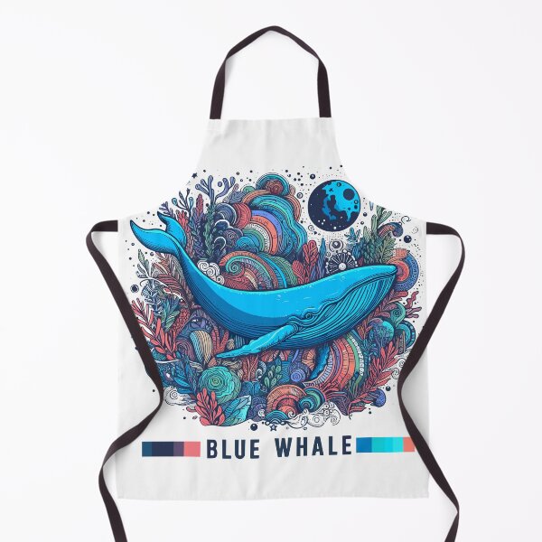 Item preview, Dark Shadows Blue Whale designed and sold by bihtti.