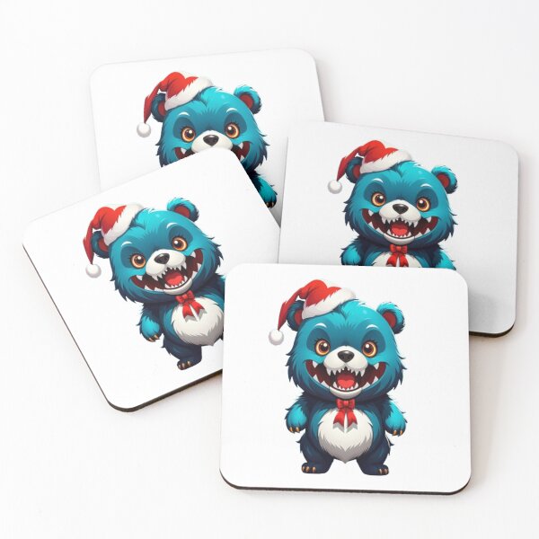 Item preview, Christmas Cute bear monster  designed and sold by Ella_Sketch.