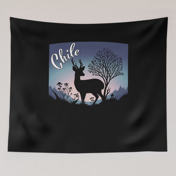 Item preview, Chilean Torres Del Paine Wildlife Silhouette designed and sold by SambaStyles.