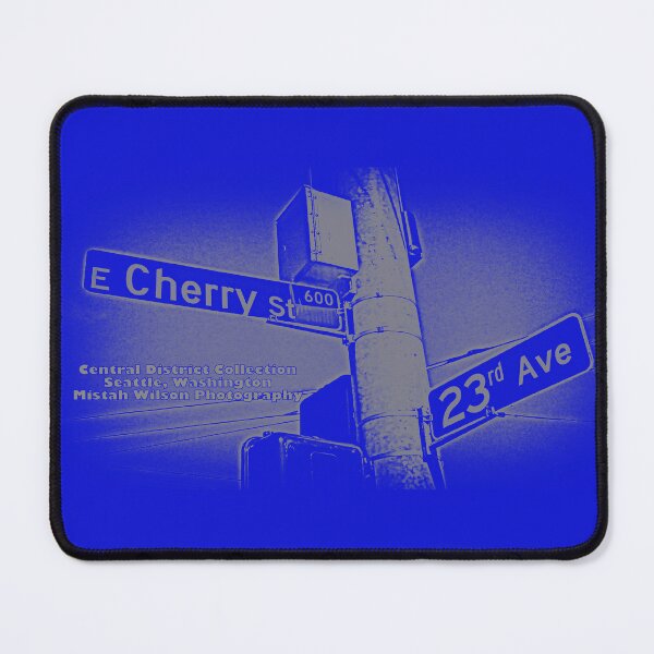 Item preview, Cherry Street & 23rd Avenue (BluGra), Seattle, WA by Mistah Wilson designed and sold by The Street Sign Store.
