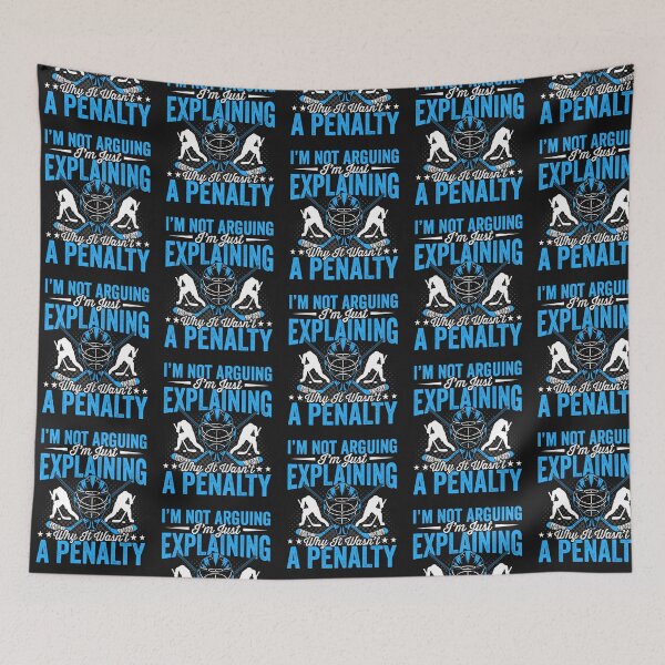 Item preview, Not Arguing, Just Hockey Logic - 'No Penalty' Fan Claim designed and sold by Pobru.
