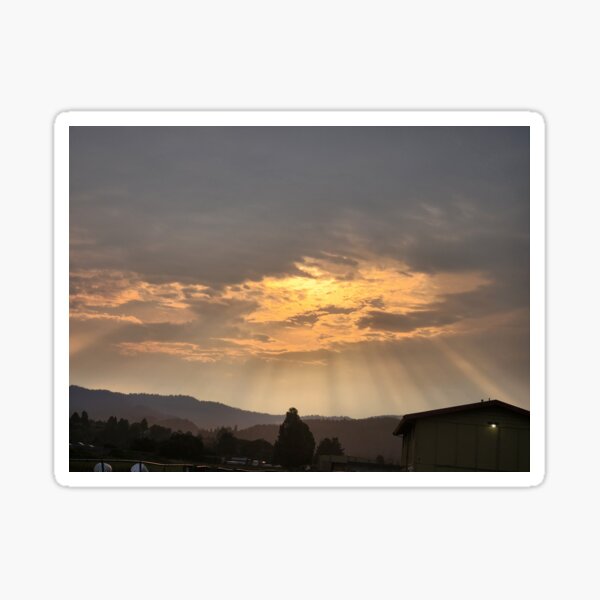 Item preview, Sun rays piercing the clouds. designed and sold by Ram-studios.