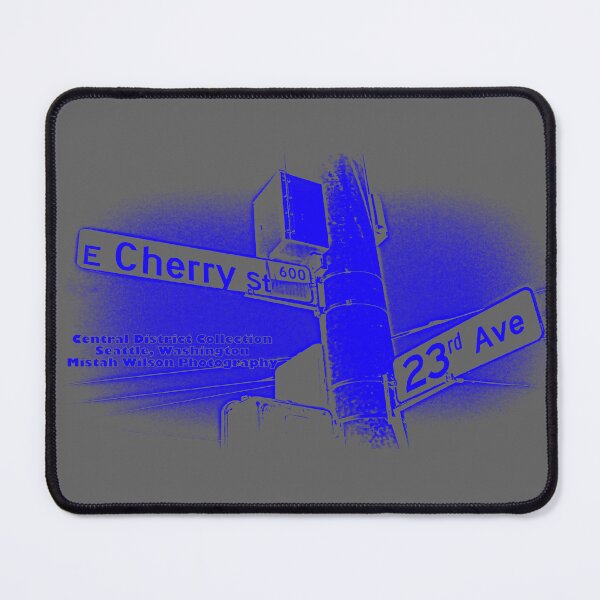 Item preview, Cherry Street & 23rd Avenue (GraBlu), Seattle, WA by Mistah Wilson designed and sold by The Street Sign Store.