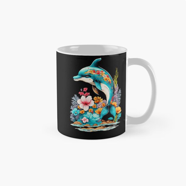 Item preview, Beautiful Dolphin Design - Flowers designed and sold by BudBrown.
