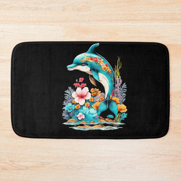 Item preview, Beautiful Dolphin Design - Flowers designed and sold by BudBrown.