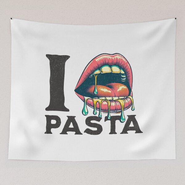 Item preview, I LOVE PASTA designed and sold by Retro-Rebellion.