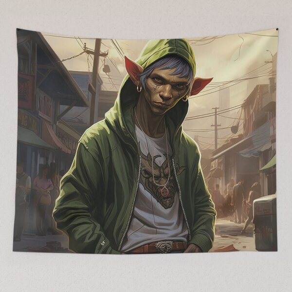 Item preview, Elf | Hip Hop style designed and sold by ComicsFactory.