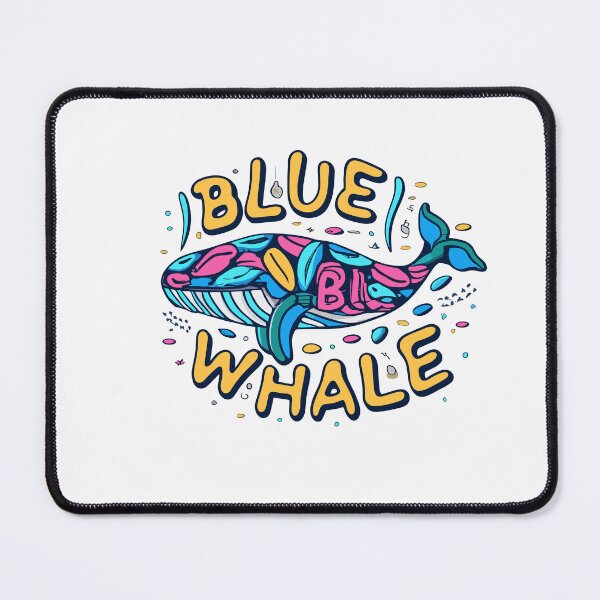 Item preview, Dark Shadows Blue Whale designed and sold by bihtti.