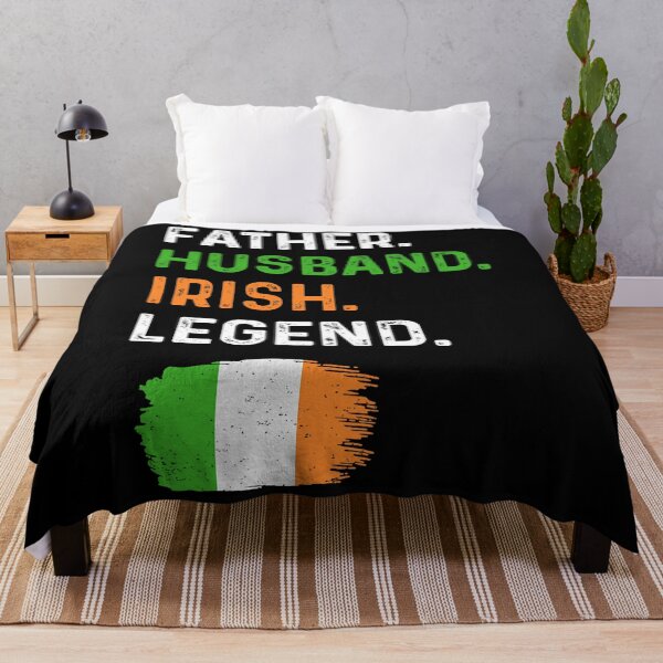 Item preview, Father Husband Irish Legend Proud Dad Ireland Flag designed and sold by BalladOfZeus.