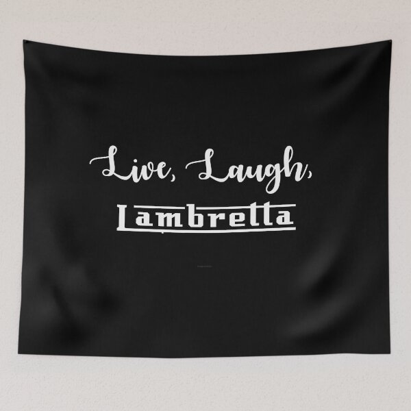 Item preview, Live, Laugh, Lambretta designed and sold by Logo-A-GoGo.