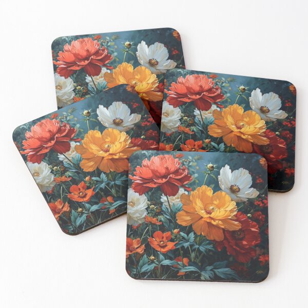 Item preview, Floral Kaleidoscope, Radiant Blossoms in Full Bloom, Nature Inspired Style, Tee, Gift designed and sold by Terry-Salsa.