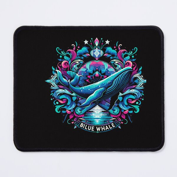 Item preview, Dark Shadows Blue Whale designed and sold by bihtti.