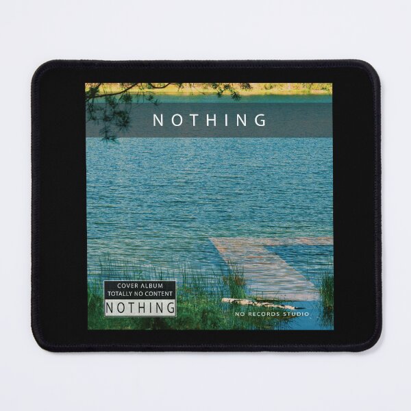 Item preview, Fake album cover of NOTHING designed and sold by nvrprooo.
