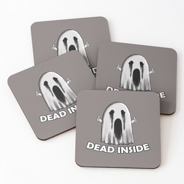 Item preview, dead inside creepy ghost designed and sold by ErMa-Designs.