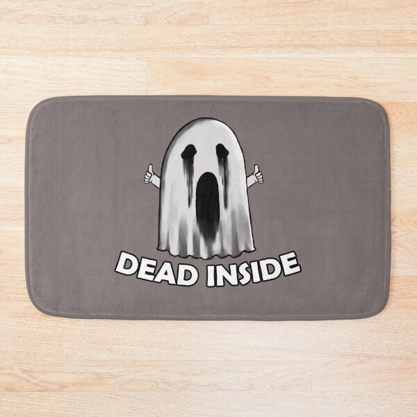 Item preview, dead inside creepy ghost designed and sold by ErMa-Designs.