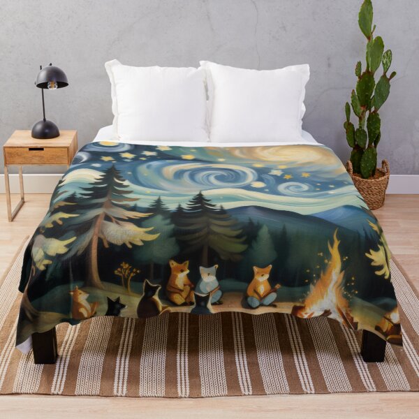Item preview, Enchanted Campfire Under Starry Sky designed and sold by PanoramaPrints.