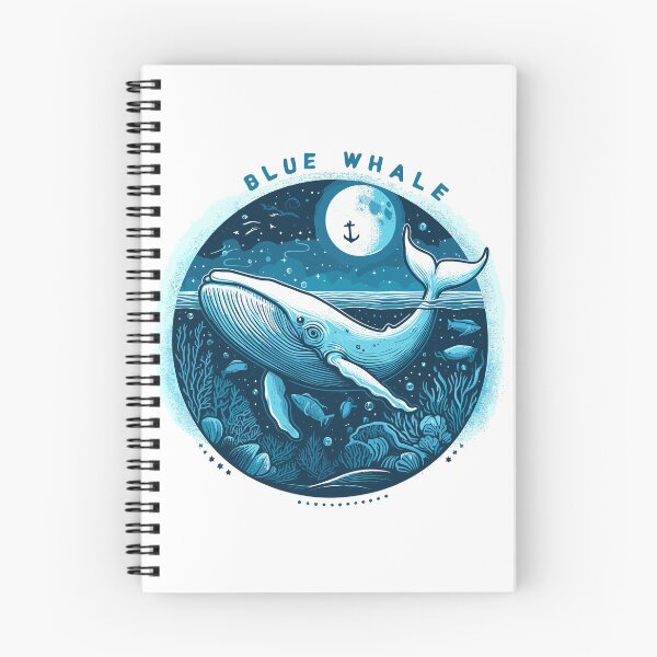 Item preview, Dark Shadows Blue Whale designed and sold by bihtti.