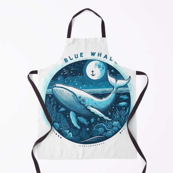 Item preview, Dark Shadows Blue Whale designed and sold by bihtti.