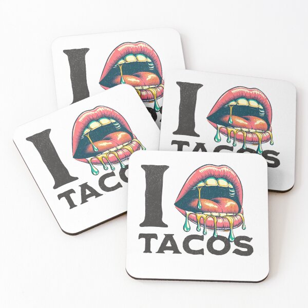 Item preview, I LOVE TACOS designed and sold by Retro-Rebellion.