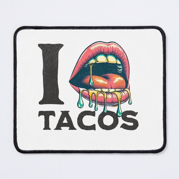Item preview, I LOVE TACOS designed and sold by Retro-Rebellion.